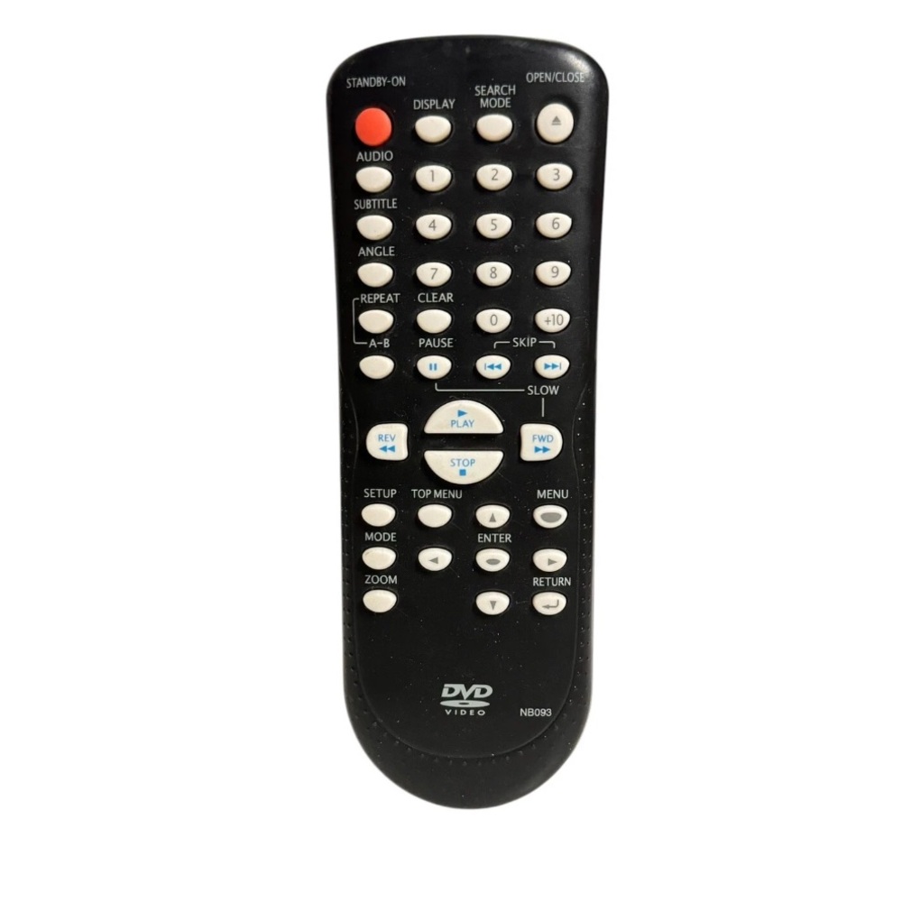 Magnavox NB093 Remote Control DVD Video OEM Genuine Black Tested Works